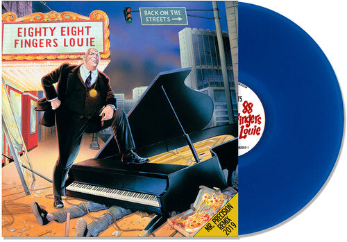 88 Fingers Louie: Back on the Streets (Remixed and Remastered) - Blue {Vinyl}