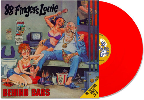 88 Fingers Louie: Behind Bars - Red {Vinyl}
