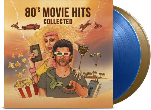 80's Movie Hits Collected / Various: 80's Movie Hits Collected / Various - Limited 180-Gram Translucent Blue & Gold Colored Vinyl {Vinyl}